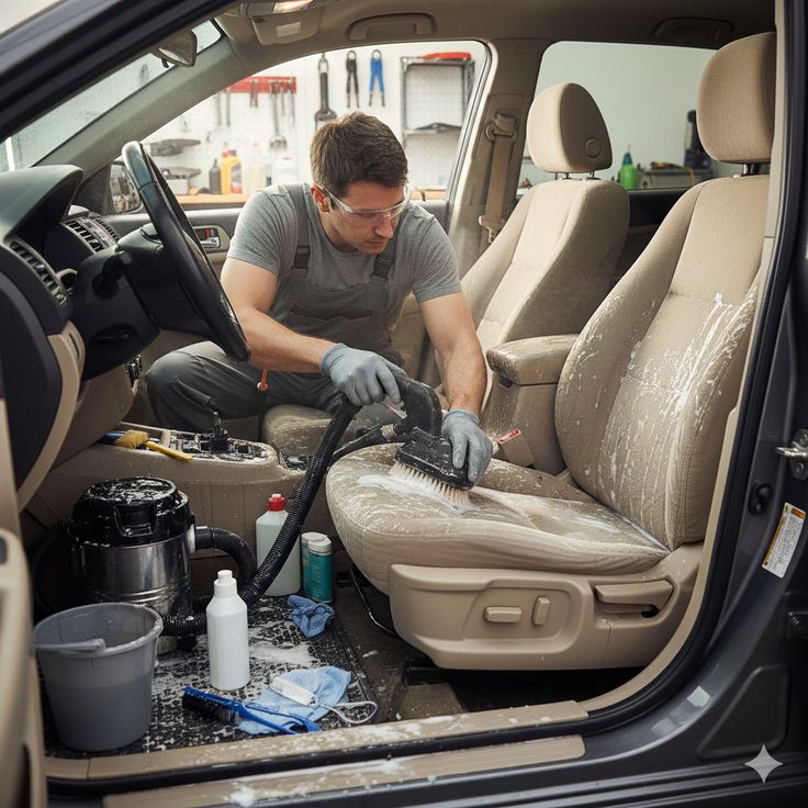 Best interior car cleaning service in Goa – car spa near me